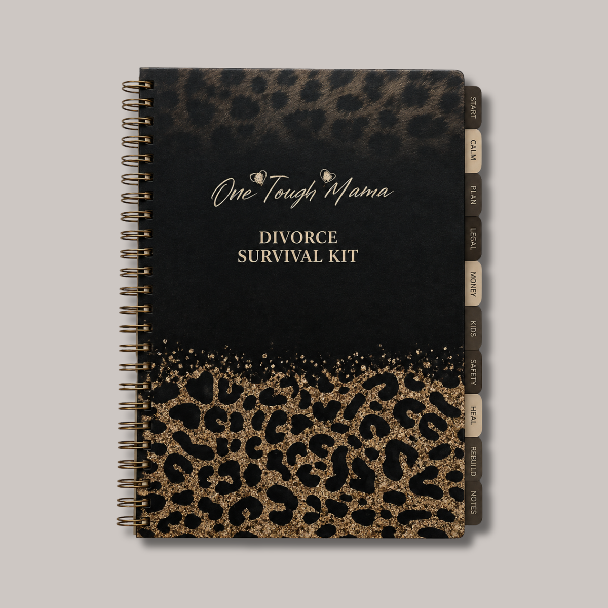 One Tough Mama Divorce Survival Kit — 52-Week Undated Planner (Hard Copy)