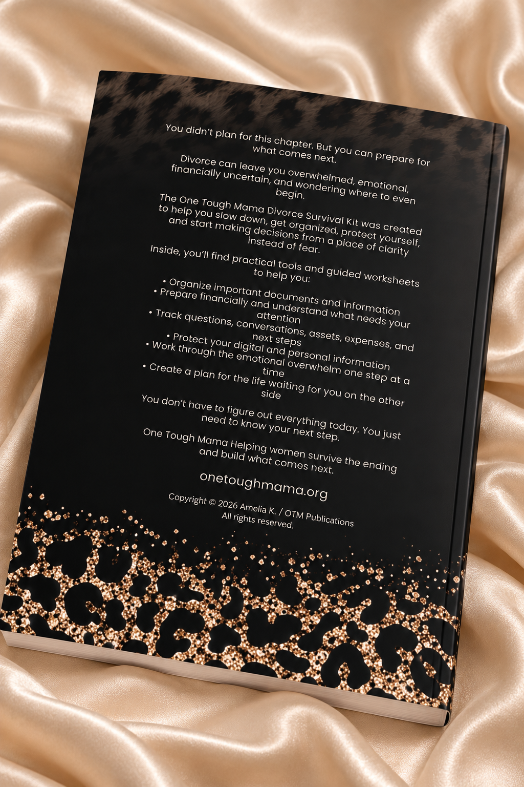 One Tough Mama Divorce Survival Kit - Divorce Planner & Survival All in One Kit for Women – 52-Week Starting Over Workbook and Journal