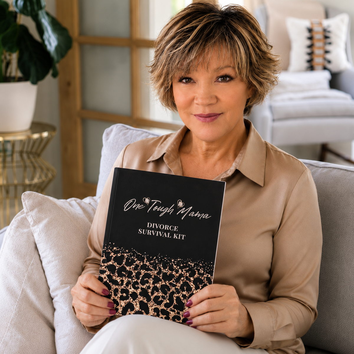 One Tough Mama Divorce Survival Kit - Divorce Planner & Survival All in One Kit for Women – 52-Week Starting Over Workbook and Journal
