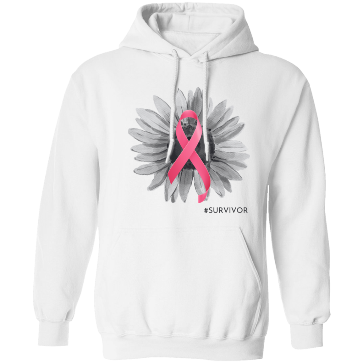 CANCER SURVIVOR/ SUPPORTER/ UNISEX HOODIE