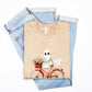Cute Ghost Fall Tshirt/ Ghost on Bicycle/Soft Comfort Colors Tee/ Many Colors / Bella Canvas