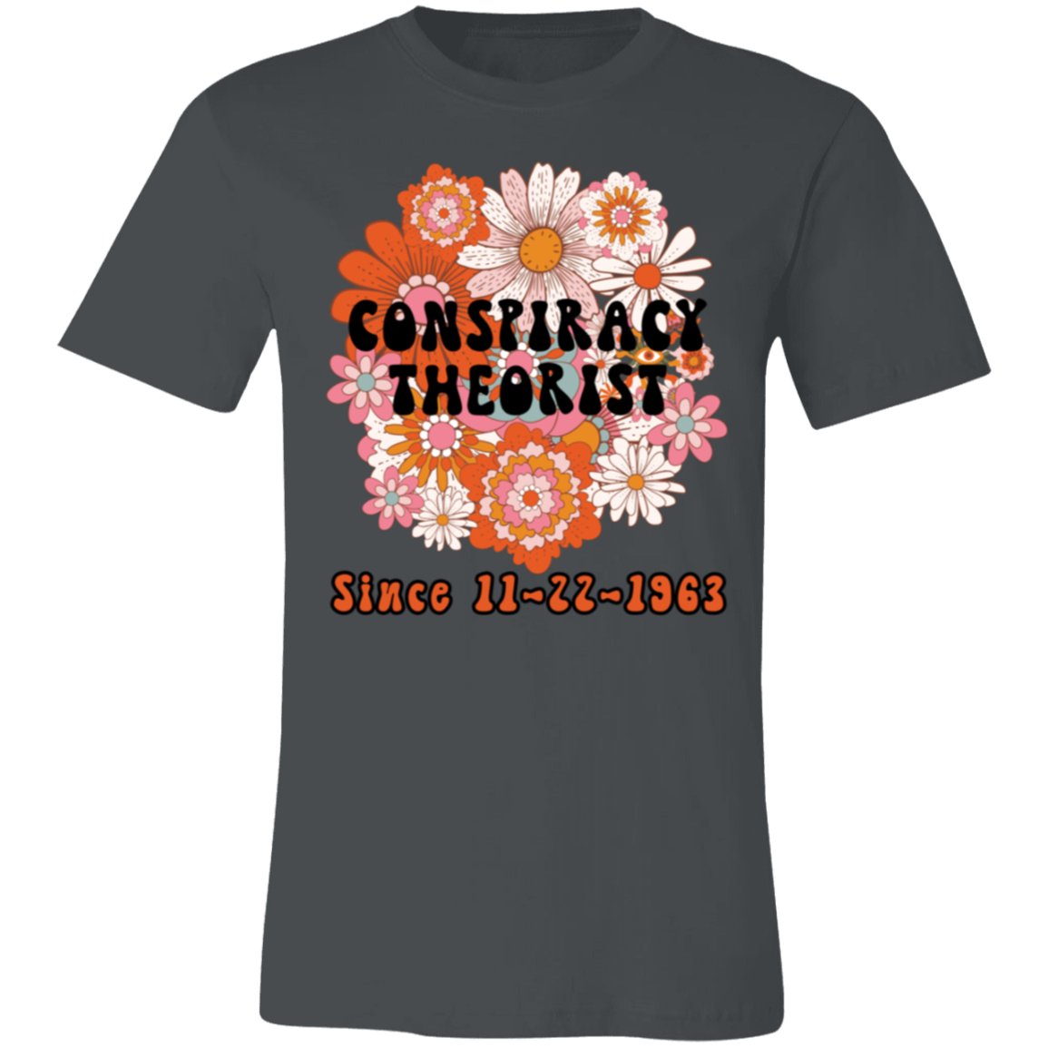 CONSPIRACY THEORIST VINTAGE BELLA CANVAS TSHIRT