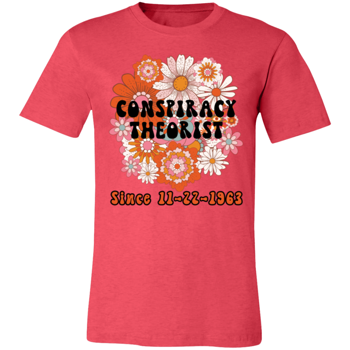 CONSPIRACY THEORIST VINTAGE BELLA CANVAS TSHIRT