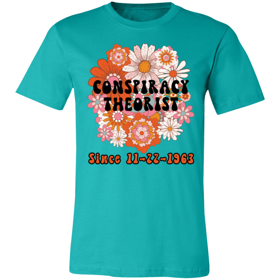 CONSPIRACY THEORIST VINTAGE BELLA CANVAS TSHIRT