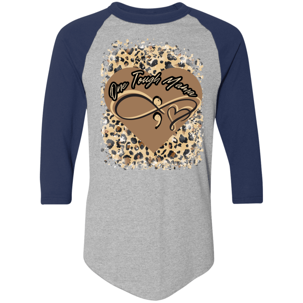 ONE TOUGH MAMA MERCH LEOPARD PRINT JERSEY