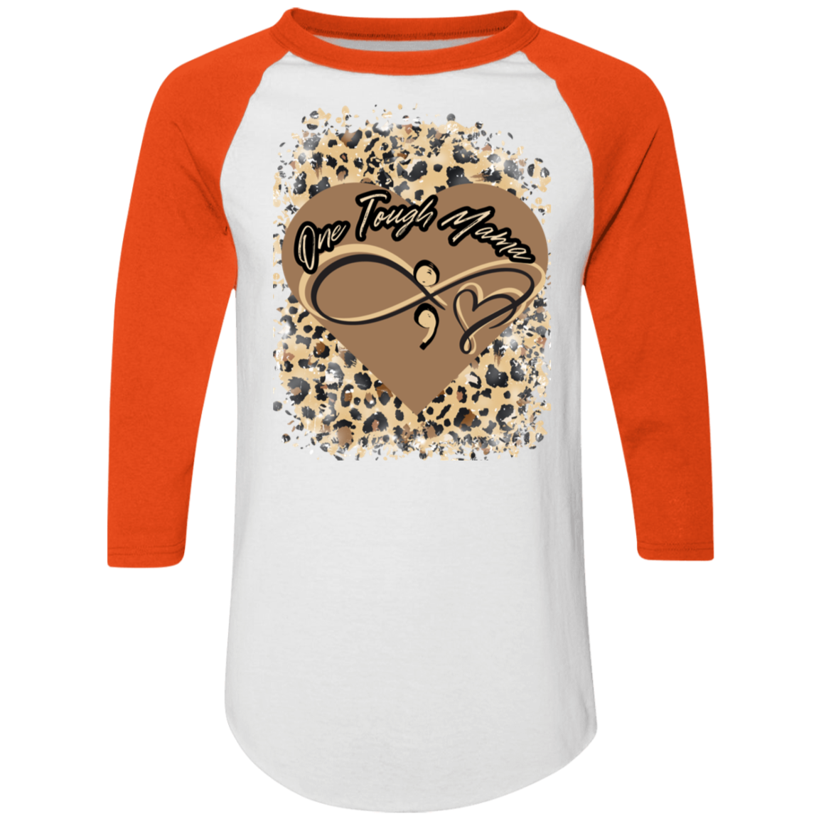 ONE TOUGH MAMA MERCH LEOPARD PRINT JERSEY