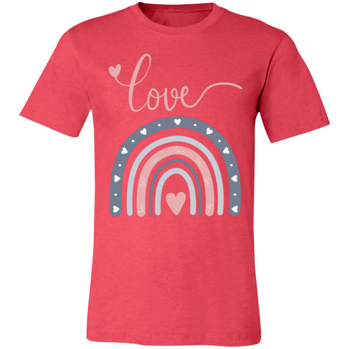 LOVE/ WOMEN STANDING STRONG/ SOFT BELLA CANVAS TSHIRT