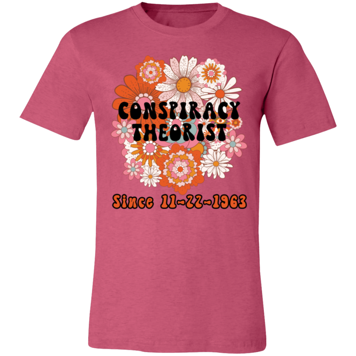 CONSPIRACY THEORIST VINTAGE BELLA CANVAS TSHIRT