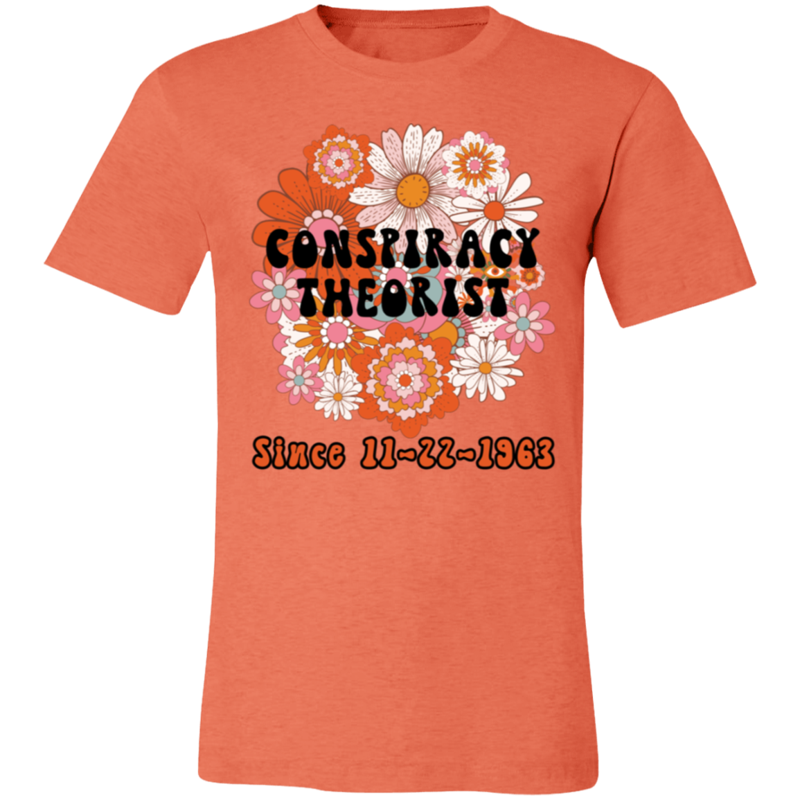 CONSPIRACY THEORIST VINTAGE BELLA CANVAS TSHIRT