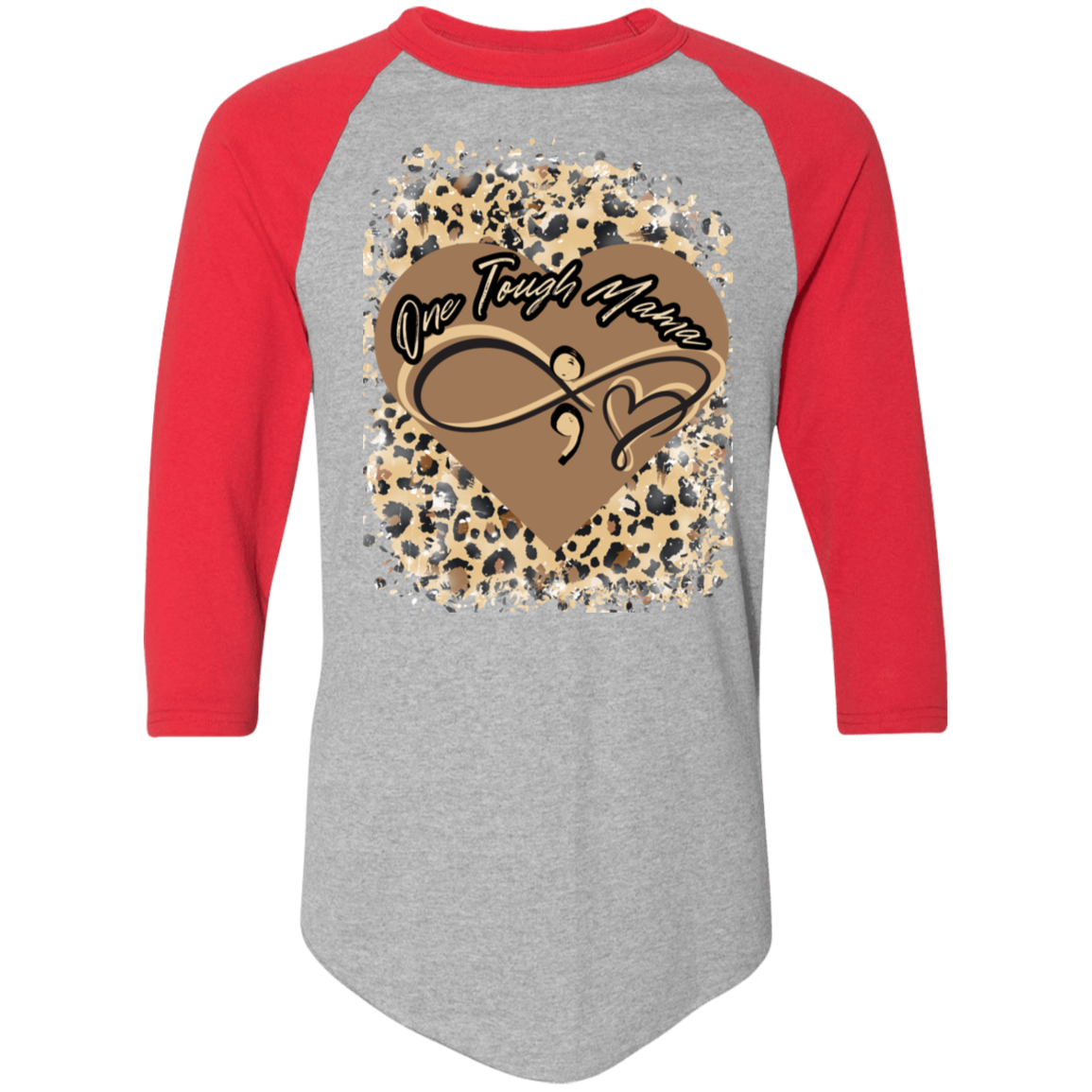 ONE TOUGH MAMA MERCH LEOPARD PRINT JERSEY