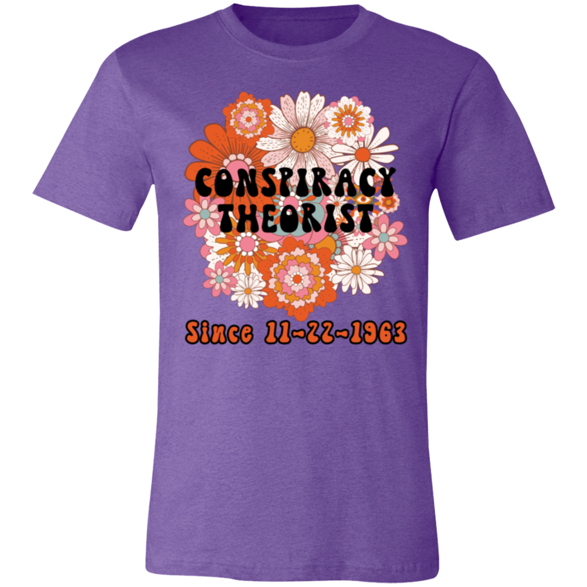 CONSPIRACY THEORIST VINTAGE BELLA CANVAS TSHIRT