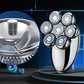 7 HEAD ROTARY ELECTRIC SHAVER WITH DIGITAL DISPLAY