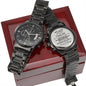 Engraved Chronograph Watch For Him; I wish you could see yourself through my eyes, stainless steel, adjustable clasp