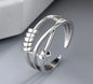 ANTI-ANXIETY, STRESS RELIEF FIDGET, FRIENDSHIP RING WITH VELVET POUCH & COMFORT CARD