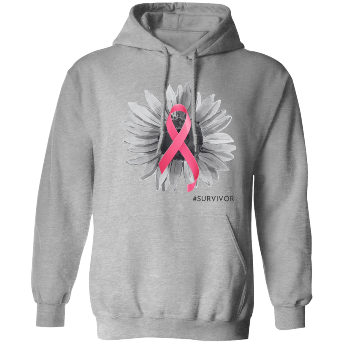 CANCER SURVIVOR/ SUPPORTER/ UNISEX HOODIE