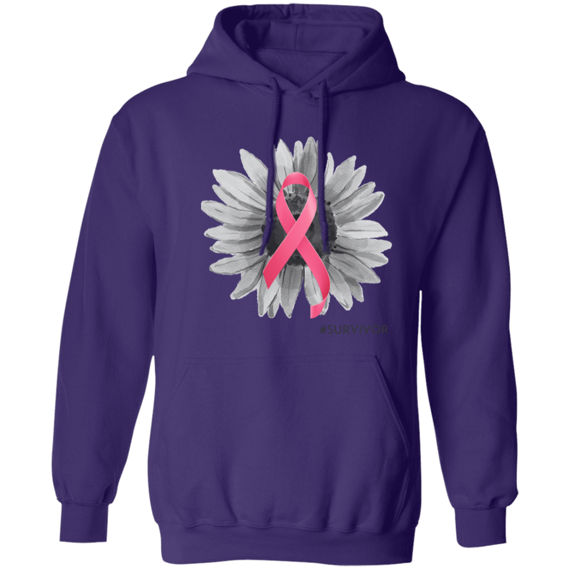 CANCER SURVIVOR/ SUPPORTER/ UNISEX HOODIE