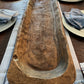 OVER SIZED LONG DOUGH BOWL, CENTERPIECE