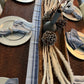 OVER SIZED LONG DOUGH BOWL, CENTERPIECE